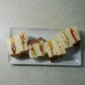 linhua's cooksnap of when they made トマト・レタス・たまごのサンドイッチ.