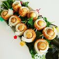 よこ☆よこ☆'s cooksnap of when they made うずらの卵 ちくわとチーズのくるくる巻き.