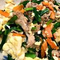 なーなちゃん's cooksnap of when they made 豆腐とニラのピリ辛チャンプルー.