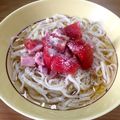 hiromi17's cooksnap of when they made 冷製トマトのアレンジそうめん.