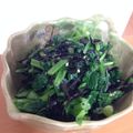 ＊chi〜ko＊'s cooksnap of when they made ほうれん草&ひじきのナムル.