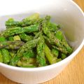 つちかな's cooksnap of when they made アスパラの胡麻和え.