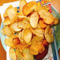 かえる3344's cooksnap of when they made 新ジャガで皮ごとポテトチップス.
