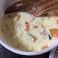 ポメちょん's cooksnap of when they made 簡単♬野菜たっぷり牛乳スープ.