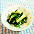 SP♪'s cooksnap of when they made 油揚げとニラの煮びたし♪.