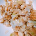 ふもふも☺︎'s cooksnap of when they made 鳥なんこつと長ネギのガーリック炒め☆.