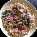 つたき's cooksnap of when they made インゲンとベーコンの和風クリームパスタ.
