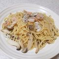S・ルナ's cooksnap of when they made シーフードペペロンチーノ.