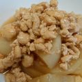 ёdey2upё's cooksnap of when they made 大根と鶏ひき肉の生姜あんかけ.