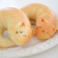 ぷちみみん's cooksnap of when they made トラ吉さんのニャンコベーグル♡.