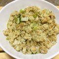 はるとニモdaddy's cooksnap of when they made 不思議な食感、なんこつ入り卵チャーハン.
