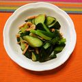 ぱりすずめ's cooksnap of when they made きゅうりと桜海老の炒め物.