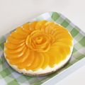 やじりつ's cooksnap of when they made 桃缶とマシュマロのレアチーズケーキ♪.