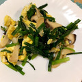 さわノート's cooksnap of when they made ニラとエリンギの塩玉炒め.