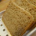 あさみふぃ's cooksnap of when they made 微量イーストでライ麦と全粒粉の食パン.