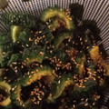 caddis12's cooksnap of when they made ゴーヤとワカメの酢の物♪.