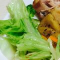 YU-ZEN's cooksnap of when they made パリパリ♡チキンの香草グリル焼き.