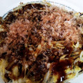 タルタルチキン南蛮's cooksnap of when they made 【節約】【時短】大根ともやしでお好み焼き.