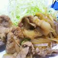 つね王's cooksnap of when they made ガツンと生姜焼き.