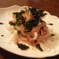 umizarusuki's cooksnap of when they made 梅でサッパ～リ！　大根サラダ♪.