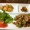 林檎のパイ's cooksnap of when they made 牛肉と絹さやのオイスターソース炒め.
