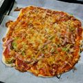 ちぃあさん's cooksnap of when they made 簡単！カリッとクリスピーピザ♪1枚分.