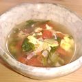 mayuyuキッチン's cooksnap of when they made トマトとセロリのふわふわ玉子スープ♥.