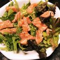 Yuukotti's cooksnap of when they made サーモンサラダ！パーティーや記念日に☆.