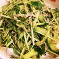 ちゃちゃふく's cooksnap of when they made ☆簡単美味！☆しらす&梅のさっぱりサラダ.