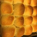 あまこまち's cooksnap of when they made HBで簡単！豆乳ちぎりパン！.