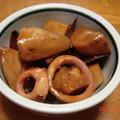 noboako's cooksnap of when they made これぞ秋味♪里芋といかの煮物.