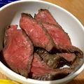 mェyuu's cooksnap of when they made フライパンで簡単スパイシーローストビーフ.