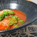 ダイナマイト漆黒's cooksnap of when they made トマトジュースで☆冷たいトマトそうめん.