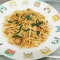 もぐ・ω・くま's cooksnap of when they made ～大葉香る～豚肉ともやしのポン酢炒め.