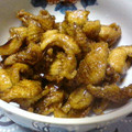 reauva's cooksnap of when they made 捨てないで☆鶏皮の甘辛煮.