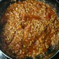 風の翼's cooksnap of when they made 手作り！ミートソース.