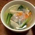 ゆーcha's cooksnap of when they made 10分でできる小松菜の春雨スープ.