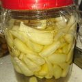 たら☆とら's cooksnap of when they made 土つき「らっきょ」の漬け方.