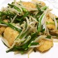 桃ringo's cooksnap of when they made おからでモチモチ旨い☆節約レバニラ風.