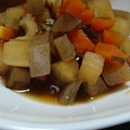 クックUPFDDQ☆'s cooksnap of when they made 大根とにんじんとこんにゃくの角切り煮.