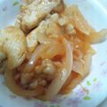 おはしとスプーン's cooksnap of when they made 鶏肉と玉ねぎだけ☆簡単ケチャップ炒め☆.