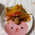 えりりんちゃん♡'s cooksnap of when they made 母から教わった超簡単！！チンジャオロース.