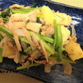 働く女子の台所's cooksnap of when they made 菜の花のジャガバター♪和風小料理屋風炒め.