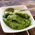 Munyako's cooksnap of when they made 濃厚ﾊﾞﾅｰﾇ抹茶＊ｼﾞｪﾗｰﾄ.