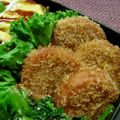 もりはん's cooksnap of when they made ベビーハムdeハムカツ ☆話題入り感謝☆.