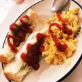 azs2810's cooksnap of when they made 食パンで絶品ホットドッグ.