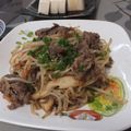 よちりん's cooksnap of when they made もやしと牛肉の炒め物.