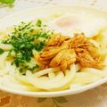 旦那は皿洗い's cooksnap of when they made ✿冷やしスタミナうどん✿.