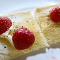 ぶどうなすび's cooksnap of when they made 苺マヨトースト.