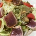 aiti's cooksnap of when they made 低糖質レシピ☆炙りマグロの中華風サラダ.